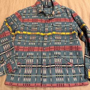 RRL Shirt Jacket, SW Pattern, Medium